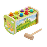Wooden Swinging Hamster toy - Hammer game